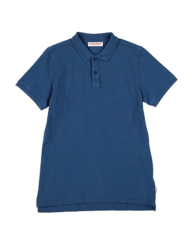 ORLEBAR BROWN Polo shirt Slate blue 100% Cotton