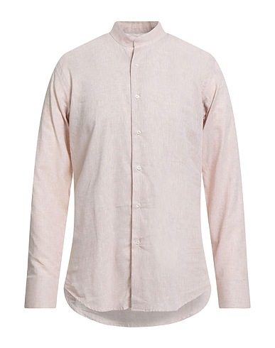 BAGUTTA Linen shirt 55% Linen, 45% Cotton