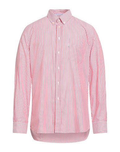 BARBOUR Striped shirt Red 100% Cotton