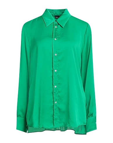 EMME by MARELLA Solid color shirts & blouses Green 100% Polyester