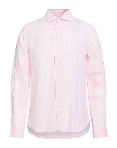 ORLEBAR BROWN Льняная рубашка Светло-розовый 100% Лен