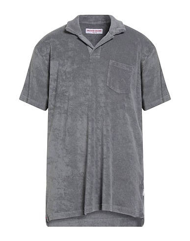 ORLEBAR BROWN Basic T-Shirt Grau 100% Baumwolle