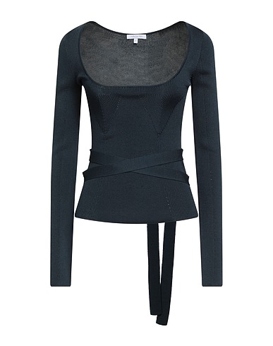 PATRIZIA PEPE Jumper Dark green 80% Viscose, 20% Polyamide