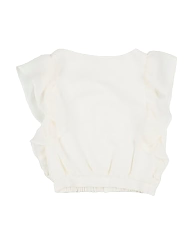LA STUPENDERIA Top Off white 100% Polyester