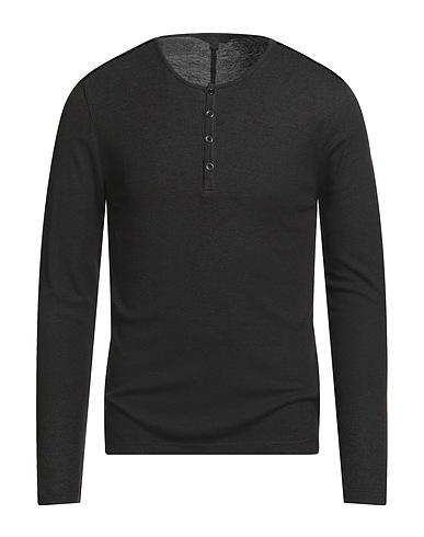JOHN VARVATOS T-shirt Grey 70% Lyocell, 30% Wool