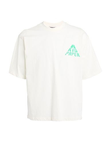 A PAPER KID T-Shirt Off white 100% Baumwolle