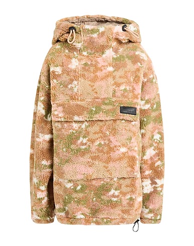 DONDUP Hooded sweatshirt Sand 53% Acrylic, 47% Polyester