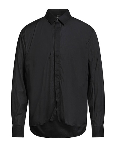 ROBERT FRIEDMAN Solid colour shirt Black 100% Cotton