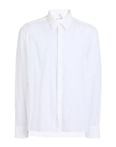 ROBERT FRIEDMAN Однотонная рубашка Белый 100% Хлопок