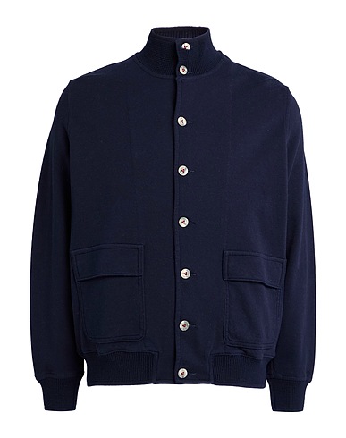 H953 Sweatshirt Midnight blue 95% Cotton, 5% Elastane