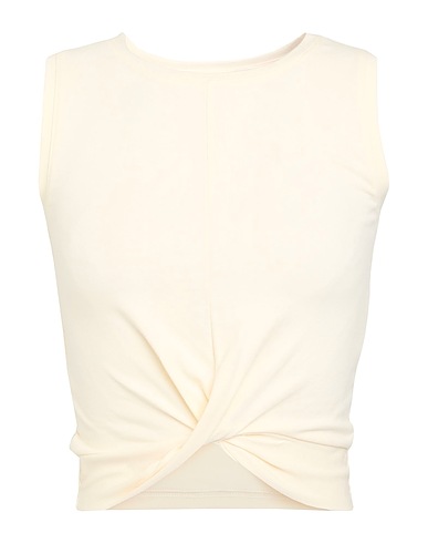 FILA Crop top Cream 93% Cotton, 7% Elastane