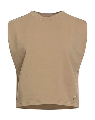 FILA Sweatshirt Khaki 95% Cotton, 5% Elastane