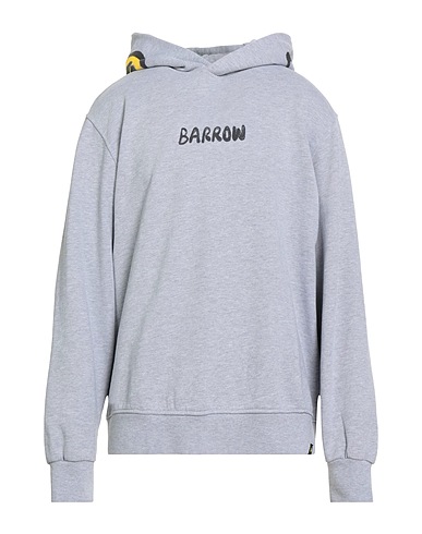 BARROW Hooded sweatshirt Light grey 75% Cotton, 25% Polyester
