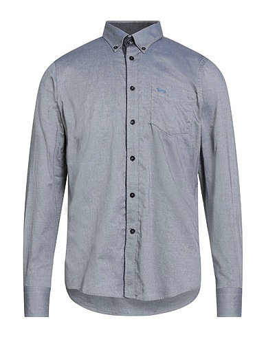 HARMONT & BLAINE Einfarbiges Hemd Grau 100% Baumwolle