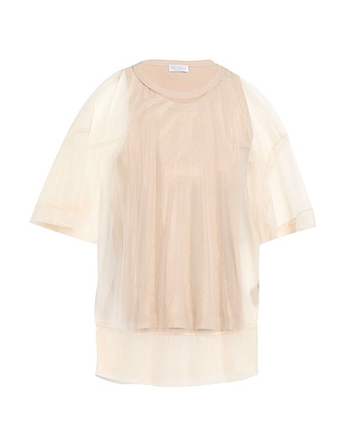 BRUNELLO CUCINELLI Top 100% Polyamide, Cotton, Elastane
