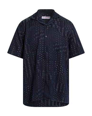 ORLEBAR BROWN Patterned shirt Blue 100% Cotton