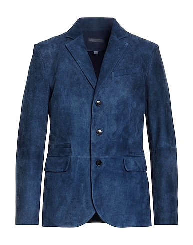 JOHN VARVATOS Blazer Navy blue 100% Lambskin