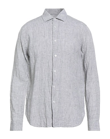 ORLEBAR BROWN Linen shirt Light grey 100% Linen