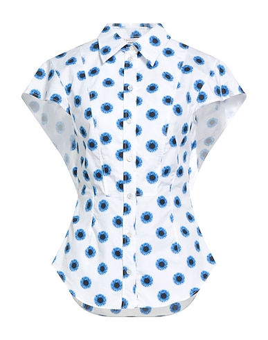 MCQUEEN Patterned shirts & blouses 100% Cotton