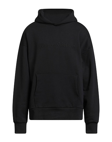 GARMENT WORKSHOP Hooded sweatshirt Black 100% Cotton
