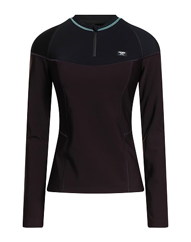 FENDI Sweatshirt Plum 86% Polyamide, 14% Elastane