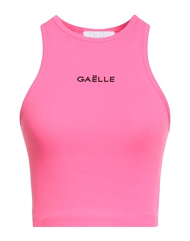 GAëLLE Paris Top Fucsia 97% Cotone, 3% Elastan
