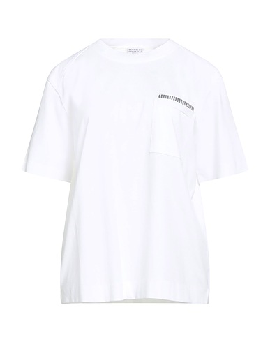 BRUNELLO CUCINELLI T-shirt White 100% Cotton