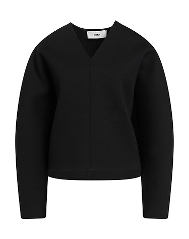 BABEL Sweatshirt Schwarz 94% Viskose, 6% Elastan