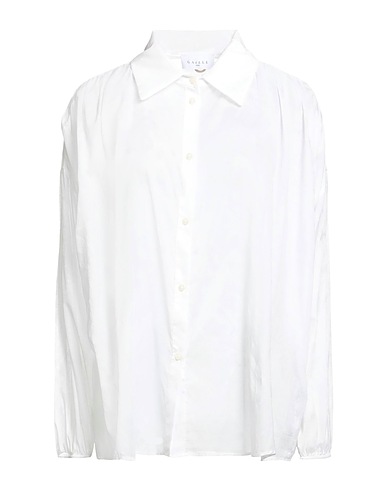 GAëLLE Paris Floral shirts & blouses White 100% Cotton