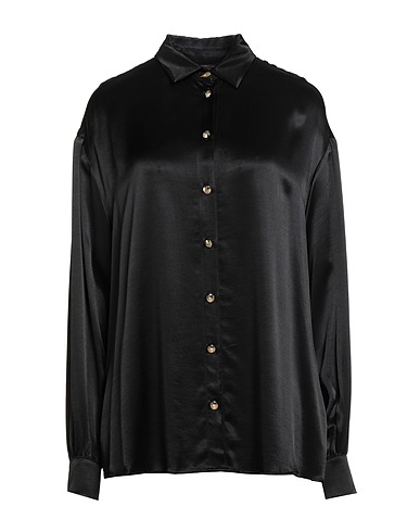 JUST CAVALLI Camicie e bluse tinta unita Nero 100% Viscosa