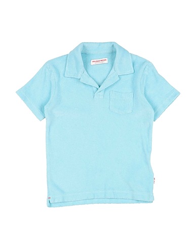 ORLEBAR BROWN Poloshirt Himmelblau 100% Baumwolle