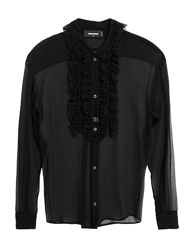 DSQUARED2 Camicie e bluse in seta Nero 100% Seta
