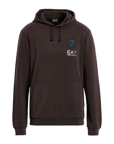 EA7 Sweatshirt TESTA DI MORO 46% Modal, 46% Polyester, 8% Elastane
