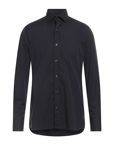 TOM FORD Solid color shirt Black 100% Cotton