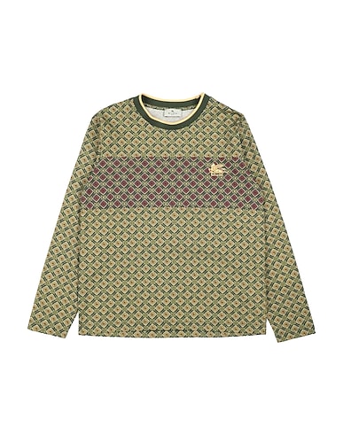 ETRO T-shirt Military green 100% Cotton, Viscose