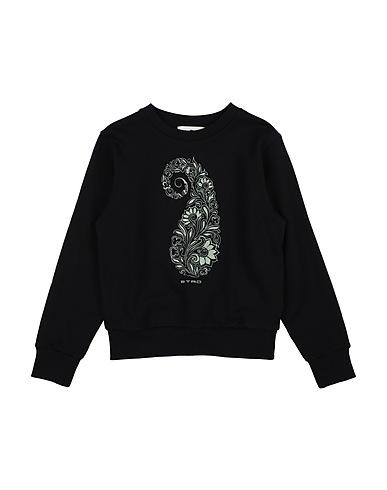 ETRO Sweatshirt Midnight blue 100% Cotton, Elastane, Polyester