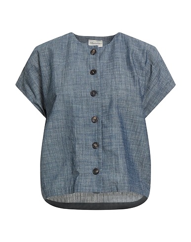 ALESSIA SANTI Solid colour shirts & blouses 100% Cotton