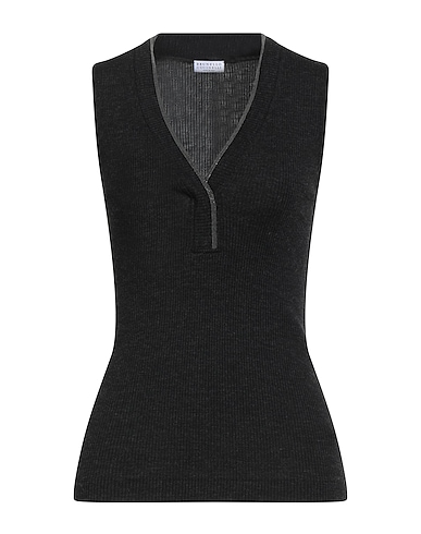 BRUNELLO CUCINELLI Top 100% Wool, Ecobrass