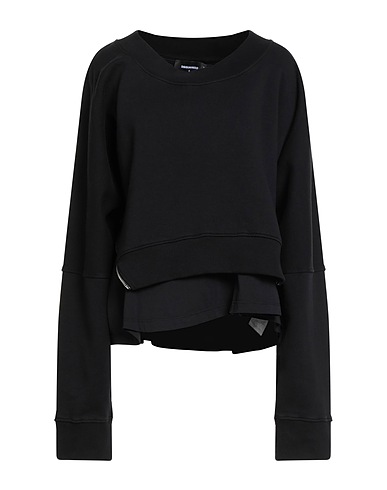 DSQUARED2 Sweatshirt Black 100% Cotton