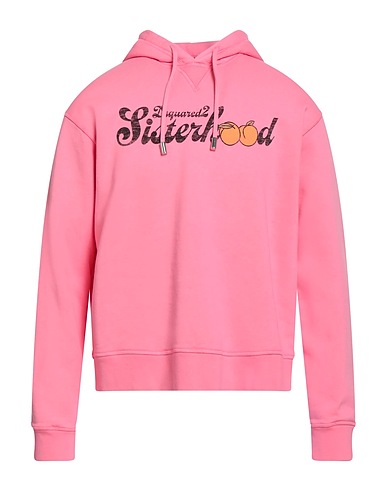 DSQUARED2 Felpa Rosa 100% Cotone