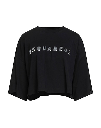 DSQUARED2 TOPWEAR Nero 100% Cotone