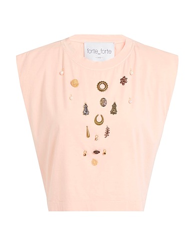 FORTE_FORTE T-shirt Blush 100% Cotton