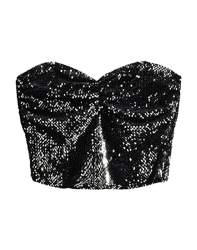 MOTEL Top Black 100% Polyester