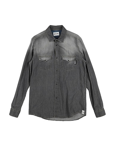 BERNA Jeanshemd Grau 70% Organische Baumwolle, 30% Recyceltes Polyester