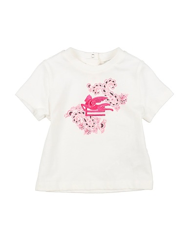 ETRO T-shirt White 100% Cotton, Elastane, Viscose
