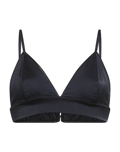 FORTE_FORTE Top Midnight blue 94% Silk, 6% Elastane