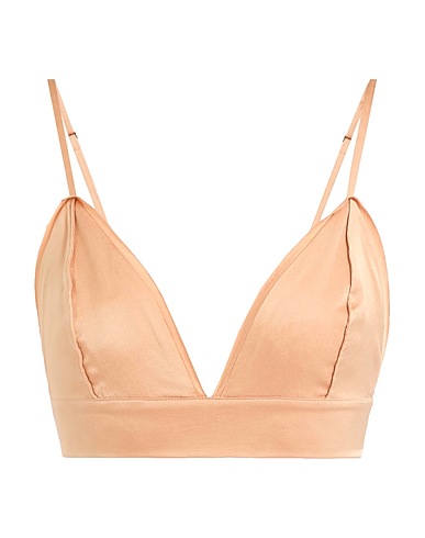 FORTE_FORTE Top Sand 94% Silk, 6% Elastane