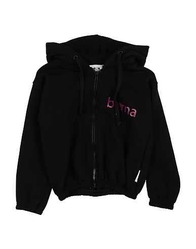 BERNA Felpa Nero 65% Cotone, 35% Poliestere