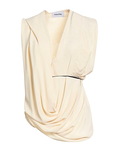 HACHE Top Ivory 76% Acetate, 24% Silk