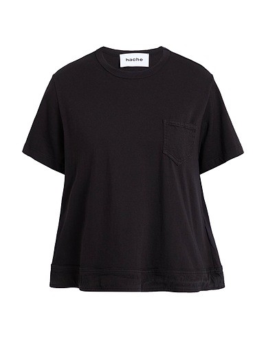 HACHE T-shirt 100% Cotton, Lyocell, Linen, Elastane